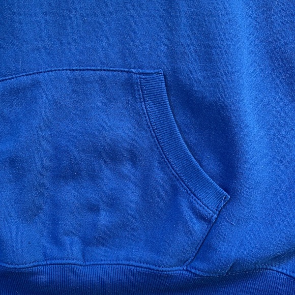 Colosseum Air Force Falcons Hoodie Blue/Gray Cotton Blend Sewn Letters Medium - Picture 5 of 9